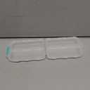 1Pack Travel Pill Organizer - 10 Compartments Pill Case, Compact and Portable Pill Box, Perfect for On-The-Go Storage, Pill Holder for Purse White