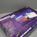 Roku Smart TV 24-Inch Select Series, 720p HD TV Roku TV with Voice Remote Flat Screen LED Television with Wi-Fi for Streaming Live Local News, Sports, Family Entertainment