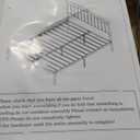 Einhomn Queen Bed Frame, Black Metal Bed Frame with 12" Under-Bed Storage, Heavy Duty Steel Slat Support, No Box Spring Needed, Noise-Free, Easy Assembly