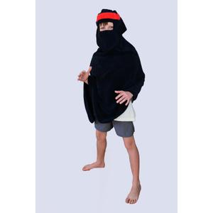 Joedi's Hooded Ninja Towel for Kids, absorbant Ninja Themed Bath Towel, One Size