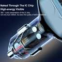 ACECAR 58.5W Car Charger 4-Port USB C & USB-A Car Charger Adapter PD/QC Multi Port Fast Charging Cigarette Lighter Adapter for iPhone 16/15/14 Pro Max, Samsung S24/S23/S22, iPad, Android (AAC)