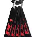 Performance Tool W86108 SAE Low Profile Offset Hex Key Wrench Tool Set for Workshops and Garages, Black, 5-Piece Set