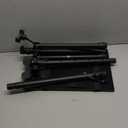 Projector Stand Tripod Adjustable, Laptop Height from 23.5 to 46.5 inches with Gooseneck Phone Holder, Floor for Office, Home, Stage, Studio, DJ Racks Holder Mount, 23.5inch-46.5inch (Black)