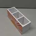 SNNDER Boho Office Desk Accessories, Retro Boho Sun Sunshine Sunrise Sunset Pen Pencil Holder Organizer for Home Office Desk Accessories