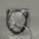 Monoprice Cat6 2ft Black Patch Cable UTP 24AWG 550MHz Pure Bare Copper Snagless RJ45 Flexboot Series Ethernet Cable