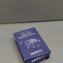 CLOZIA Sleep Mask for Men Women, Adjustable Hydrating Dry Eye Mask, 100% Blocking Eye Masks for Sleep, Soft Comfortable for Travel & Shift Work, Black