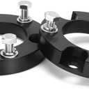 Dynofit 1.5" Leveling Kit for Toyota Tacoma (2005-2023), 4Runner (2003-2024) & FJ Cruiser (2007-2015) - 2Pcs Forged Aluminum Strut Spacers Work on Shock Absorber, Lifts Front Suspension 1-1/2 Inch