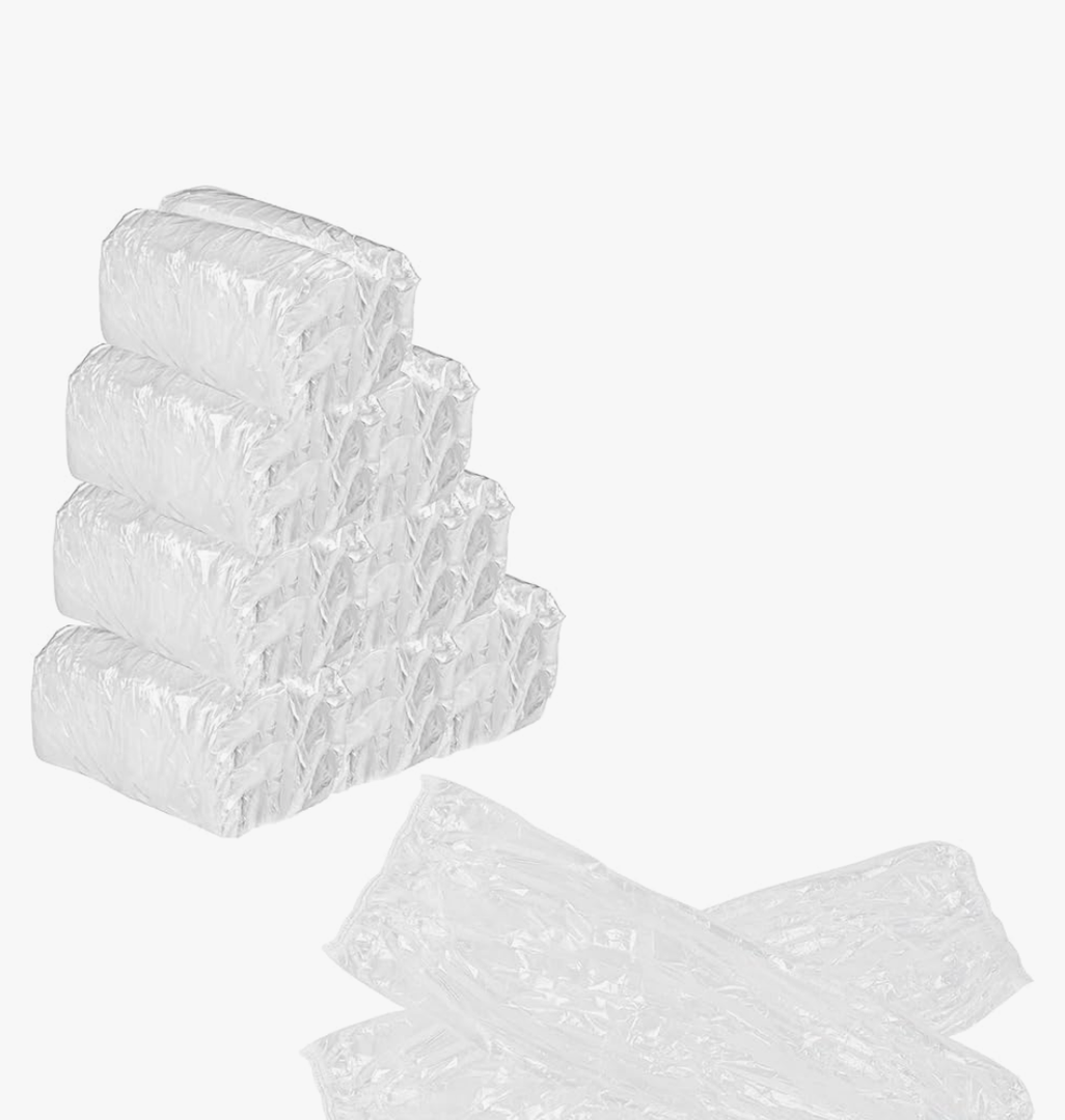 AUEAR, Disposable Arm Sleeves Covers Plastic Oversleeves Protector PE Sleeve Cover Painting with Elastic for Arm Protection