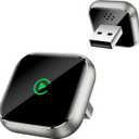 Wireless CarPlay Adapter for Apple iPhone - Upgrade Wired CarPlay to Wireless Device, Mini T-Shaped for Car USB Plug and Play Auto Reconnect, for GPS Navigation Audio Satellite Radio Equipment