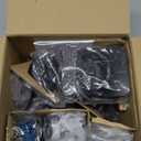 Panasonic Cordless Phone with Answering Machine, Advanced Call Block, Bilingual Caller ID and High-Contrast Display, Expandable System with 3 Handset Cordless Telephones - KX-TGD833M (Metallic Black)