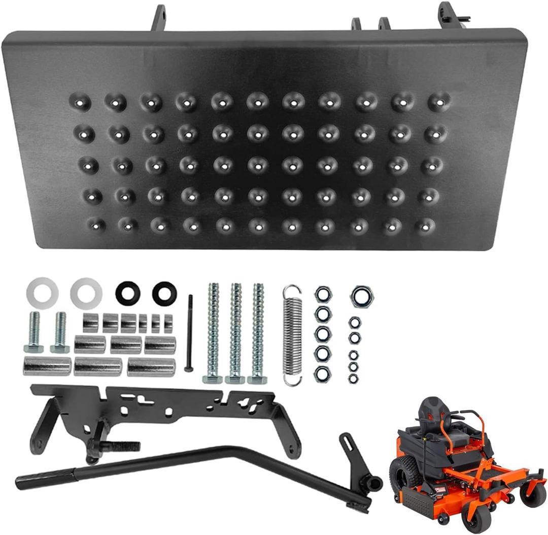 Mower Chute Blocker Discharge Shield ACS6000ULS Compatible with Zero-Turn Lawn Mowers Chute Fit for Ferris/Exmark/Gravely/Hustler and Ariens Mowers 48/ 54" / 60" / 61" / 72"