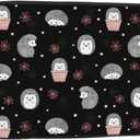 Cute Watercolor Hedgehogs Kawaii 13 inch Portable Laptop Sleeve Compatible with MacBook Air Notebook Computer Case for Men Women College School Students