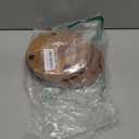 Samhita Acacia Wood Round Wood Plates Set of 4, Easy Cleaning & Lightweight for Dishes Snack, Dessert.(7" x 7" x 1")