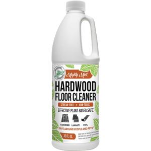 Mighty Mint Hardwood Floor Cleaner, Ready-to-Use with Mops and Sprayers, Natural Mint Scent, 32oz