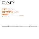 CAP Barbell 2-Inch Olympic 7 ft Barbell Bars | Multiple Options (Chrome)