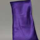 AyaZen Lavender Eye Pillow- Silky Eye Pillow for Yoga, Meditation Relaxation. This Eye Mask Is Perfect for Sleeping. Made of Lavender Flowers Organic Flax Seed. Get One for Yourself or As a Gift. (Purple)