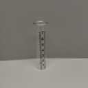 JMBay rain Gauge Replacement Tube Glass, 7 inch Glass rain Gauge Replacement Tube with Lip, rain Gauge Tube Outdoor for Yard Garden, with Clean Tube Brush, Best Rated, Pack of 1