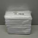 White Table Cloth Rectangle 60 X 84 Inch Washable and Reusable Tablecloths Rectangular Durable Polyester Fabric Table Covers for Wedding, Parties, Banquet, Camping (4 Pack)