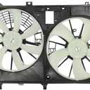 SCITOO Engine Radiator Condenser Cooling Fan Assembly Compatible with Toyota & for LX Models, for Sienna 2011-2016, for RX350 2010-2015, OE Number: 621-530 622670