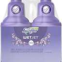 Swiffer WetJet MultiPurpose Floor Cleaner Solution with Febreze Refill, Hardwood Floor Cleaner, Lavender Scent, 1.25 Liter 42.2 Fl Oz (Pack of 2)