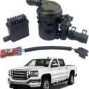 YzusGomumu Car Vapor Canister Vent Solenoid Compatible with Chevrolet Silverado 1500 2500 3500 HD Classic GMC Sierra Classic 2007-2019 Replaces 911-099 23103351 15114374 19257603 CVS139 CVS124 PV896