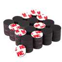 Magnetic Dots with Adhesive Backing (Diameter 1.2" x 0.08"), 120 Pieces Anisotropy Flexible Sticky Circle Magnets Tape for Classroom, Home, Office