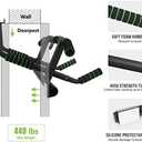 2025 Upgrade Multi-Grip Pull Up Bar with Smart Larger Hooks Technology - USA Original Patent, Designed, Shipped