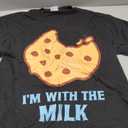 I'm with The Milk and Cookie Matching Couples Best Friends T-Shirt M