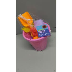 Sand Toy Bucket Pink