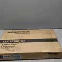 SONGMICS Bed Laptop Desk, Folding Bed Tray for Laptop up to 15.6 Inches, Adjustable Angle and Height, Portable for Working Reading Writing Breakfast, Bamboo Legs, Drawer, Rustic Brown ULLD105B01