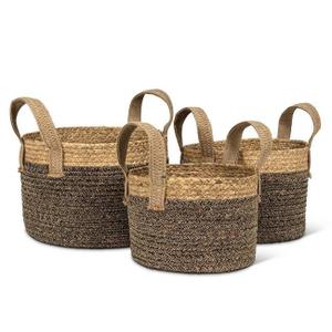 Set Of 3Baskets For Home 34x7, 38x9, 42x10