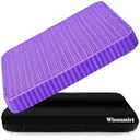Wiesumirt Innovative Gel Seat Cushion for Long Sitting, Large and Thick, Seat Cushion for Back, Sciatica, Tailbone, Hip Pain Relief, Used for Office Chair, Wheelchair, Car, Recliner, Truck.