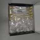 Flameless Christmas Tree Candles with Remote, 10 Pack Battery Operated LED Candles with Suction Cup for Christmas Tree, Flickering Flame for Xmas Indoor Decor - Water Drop