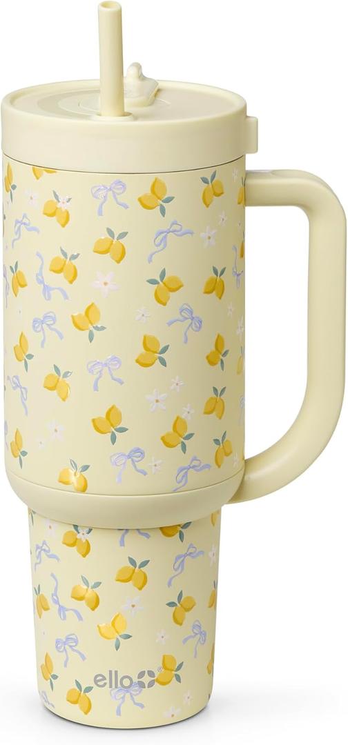 Ello Oasis 40oz Stainless Steel Water Bottle - Main Squeeze