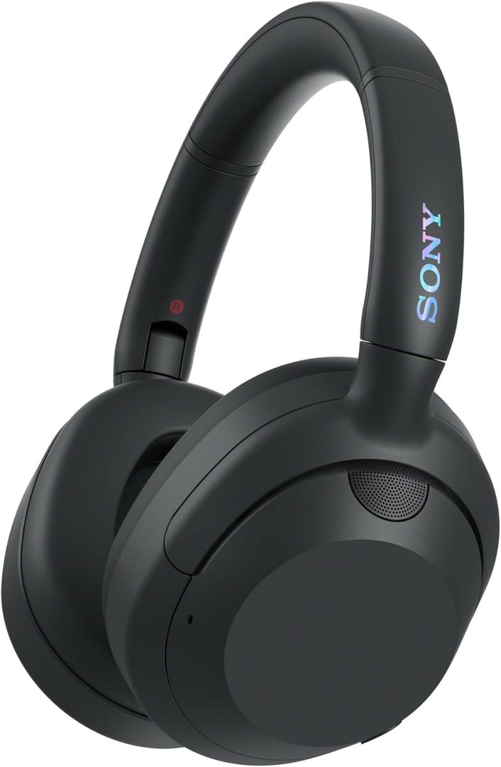 Sony ULT WEAR Over-Ear Noise Canceling Bluetooth Headphones with Alexa Built-in, Comfortable Design, 30-Hour Battery, Massive Bass, & Signature Noise Canceling Found in 1000X Series, Black
