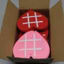 Axcoix 24 Pack Valentines Day Gifts for Kids Classroom, Tic Tac Toe Game with Valentines Exchange Cards for School Boys Girls Party Favors