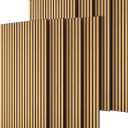 TONOR 8 Pack Large Acoustic Panels,47.2" X 23.6" X 0.35" Acoustical Wall Panel, Self-Adhesive Sound Proof Panels, Decorative Soundproof Wall Panels for Echo Absorption for Home Studio Office, Oak
