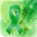 Green Ribbon Paper Card Cutouts Awareness Donation Ribbon Cutouts for Mental Health Awareness Cerebral Palsy, Liver Cancer Charity Fundraiser Support Supplies (150, Green, Medium)