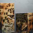 Leopard Wall Art Cheetah Painting Pictures Print On Canvas Animal The Picture for Home Modern Decoration
