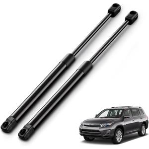 ARANA Rear Window Struts for 2007-2013 Toyota Highlander, PM1080 Rear Glass Window Shocks Fits Toyota Highlander Base/Limited/SE(Not The Liftgate), 2 Pcs