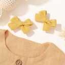 jollybows Mini Lined Hair Clips Bows for Babies, Infants, Toddlers, Girls and Teens - 40pcs 2" Tiny Barrettes