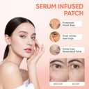 Micro Eye Patches, Serum-Infused Under Eye for Puffy Eyes and Dark Circles (6 Count (Pack of 2))
