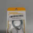 Case for AirTag 2nd Gen (2026) & 1st Gen, Shockproof Holder Anti-Scratch Protective Cover for Air Tags, Men's Women's Keyrings & Keychains for Keys, Luggage, Bags, Pine Green