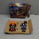 Transformers Age of The Primes Wreck 'n Doom Collection 2-Pack, 7.5-Inch Autobot Sandstorm and 5.5-Inch Slugslinger Action Figures, Robot Toys, 8+ 