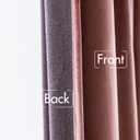 MIULEE Velvet Curtains 96 inches 2 Panels - Luxury Blackout Curtains for Bedroom Living Room Thermal Insulated Super Soft Window Drapes Rod Pocket & Back Tab, Dusty Rose Pink, W52 x L96 inches