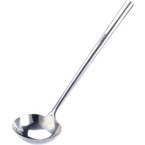 Tenta Kitchen Professional Large Stainless Steel Serving Ladle Spoon - Gravy Ladle Soup Spoon For School Canteen,Hotel Kitchen,Restaurant (3.86"x17")