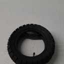 Generic 255x80 Off-Road Tire & Inner Tube Set for 10" Electric Scooter, 6" Rim, 3" Width, Directional Tread, 50 PSI, Year Round, Tube Construction
