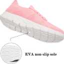 Womens Walking Tennis Shoes Slip On Running Casual Athletic Workout Gym Non Slip Sneakers Comfortable Sports Shoes for Women,size 9