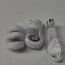 WILLED Rechargeable Puck Lights with Remote Control, 3 Color Temperatures and Timing Function, Dimmable Tap Light, Stick on Under Cabinet Lights, LED Puck Lights for Kitchen, Closet and Shelf(6 Pack) (Warm White - Cool White, White)