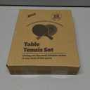 Ping Pong Paddles with Balls - Better Control & Sticky Inverted Rubber - Table Tennis Paddles Set for Indoor & Outdoor Games